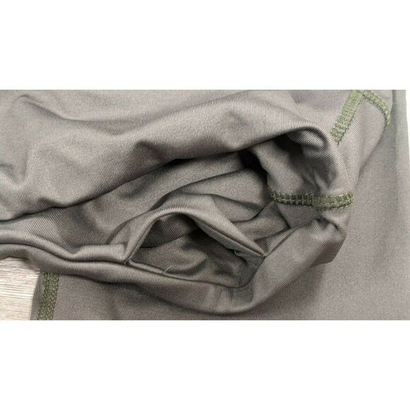 Womens Medium Dark Green Slim Fit Skinny Leg Activewear Pull On Leggings Pants - Picture 7 of 7